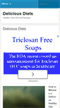 Mobile Screenshot of delicious-diet.com